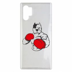 Чохол для Samsung Note 10 Plus Pitbull Boxing Logo - PrintSalon