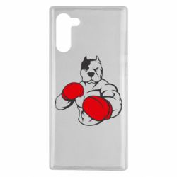 Чохол для Samsung Note 10 Pitbull Boxing Logo - PrintSalon