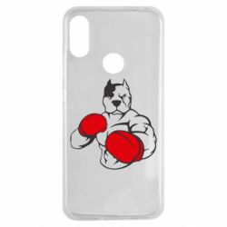 Чохол для Xiaomi Redmi Note 7 Pitbull Boxing Logo - PrintSalon