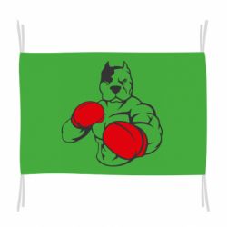 Прапор Pitbull Boxing Logo - PrintSalon