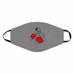 Маска багаторазова Pitbull Boxing Logo - PrintSalon
