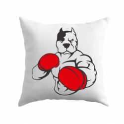 Подушка Pitbull Boxing Logo
