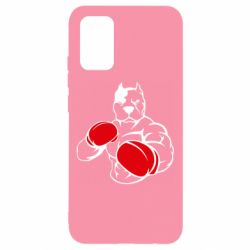 Чохол для Samsung A02s/M02s Pitbull Boxing Logo - PrintSalon