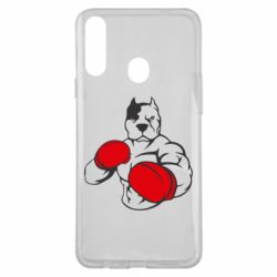 Чохол для Samsung A20s Pitbull Boxing Logo - PrintSalon