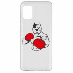 Чохол для Samsung A31 Pitbull Boxing Logo - PrintSalon