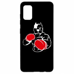 Чохол для Samsung A41 Pitbull Boxing Logo - PrintSalon