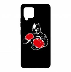 Чохол для Samsung A42 5G Pitbull Boxing Logo - PrintSalon