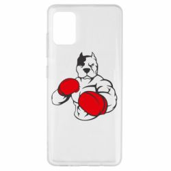 Чохол для Samsung A51 Pitbull Boxing Logo - PrintSalon