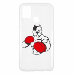 Чохол для Samsung M31 Pitbull Boxing Logo - PrintSalon