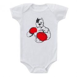 Дитячий бодік Pitbull Boxing Logo