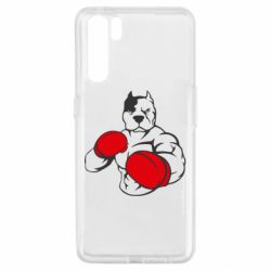 Чохол для Oppo A91 / Reno3Pitbull Boxing Logo - PrintSalon