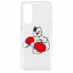 Чохол для Oppo Reno 4 Pro Pitbull Boxing Logo - PrintSalon