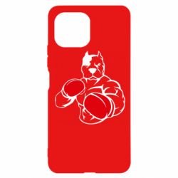 Чохол для Xiaomi Mi11 Lite Pitbull Boxing Logo - PrintSalon