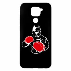 Чохол для Xiaomi Redmi Note 9 / Redmi 10X Pitbull Boxing Logo - PrintSalon