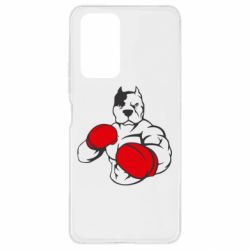 Чохол для Xiaomi Redmi Note 10 Pro Pitbull Boxing Logo - PrintSalon