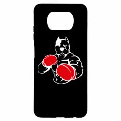 Чохол для Xiaomi Poco X3 Pitbull Boxing Logo - PrintSalon