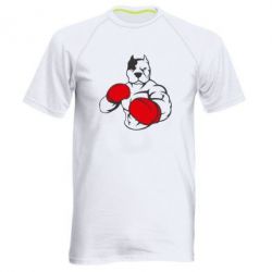 Чоловіча футболка для спорту Pitbull Boxing Logo - PrintSalon