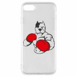 Чохол для iPhone SE 2022 Pitbull Boxing Logo - PrintSalon