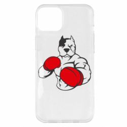 Чохол для iPhone 14 Plus Pitbull Boxing Logo - PrintSalon