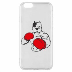Чохол для iPhone 6/6S Pitbull Boxing Logo - PrintSalon