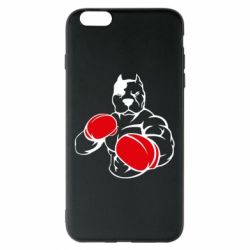 Чохол для iPhone 6 Plus/6S Plus Pitbull Boxing Logo - PrintSalon