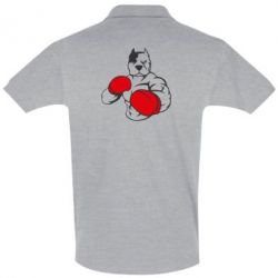 Мужское поло Pitbull Boxing Logo - PrintSalon
