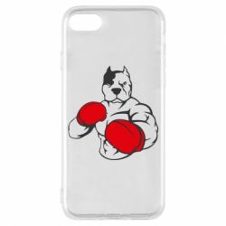 Чохол для iPhone 8 Pitbull Boxing Logo - PrintSalon