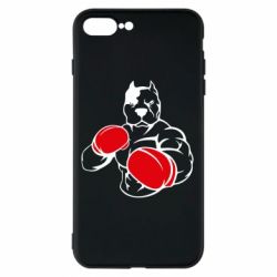 Чохол для iPhone 8 Plus Pitbull Boxing Logo - PrintSalon