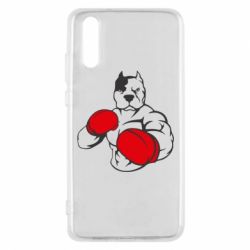 Чохол для Huawei P20 Pitbull Boxing Logo - PrintSalon