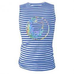 Майка-тельняшка Pitbull голограмма - PrintSalon