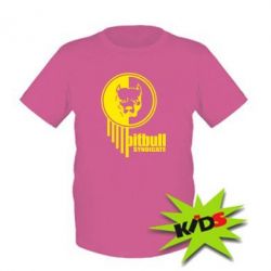 Детская футболка Pitbull loco - PrintSalon