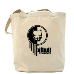 Эко-сумка Pitbull loco-PrintSalon Эко-сумка Pitbull loco