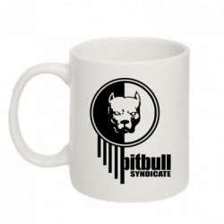 Чашка 320ml Pitbull loco - PrintSalon