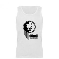 Мужская майка Pitbull loco - PrintSalon