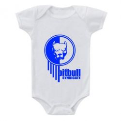 Детский бодик Pitbull loco - PrintSalon