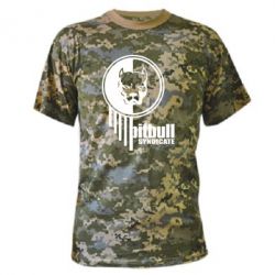 Камуфляжная футболка Pitbull loco - PrintSalon