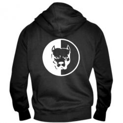 Мужское худи на молнии Pitbull