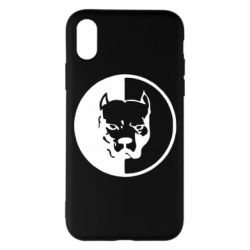 Чехол для iPhone X/Xs Pitbull - PrintSalon