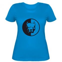 Женская футболка Pitbull - PrintSalon