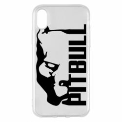 Чехол для iPhone X/Xs Pitbull - PrintSalon