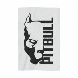 Полотенце с принтом Pitbull - PrintSalon