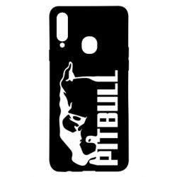 Чехол для Samsung A20s Pitbull - PrintSalon