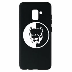 Чехол для Samsung A8+ 2018 Pitbull - PrintSalon