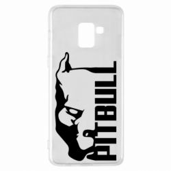 Чехол для Samsung A8+ 2018 Pitbull - PrintSalon