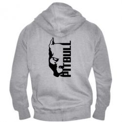 Мужское худи на молнии Pitbull