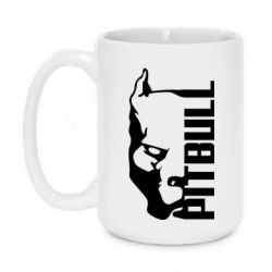 Чашка 420ml Pitbull - PrintSalon