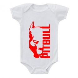 Детский бодик Pitbull - PrintSalon