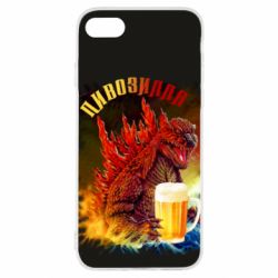 Чехол для iPhone SE 2022 Пивозилла - PrintSalon