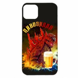 Чехол для iPhone 14 Plus Пивозилла - PrintSalon