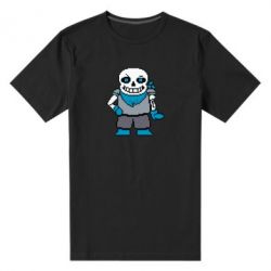 Мужская футболка премиум Pixel Sans - PrintSalon